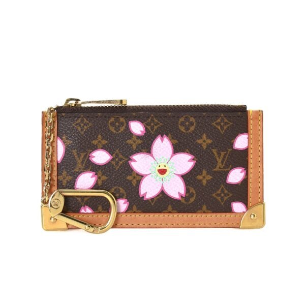 Limited Edition Monogram Cherry Blossom Pochette Cles - Cap N Wrap